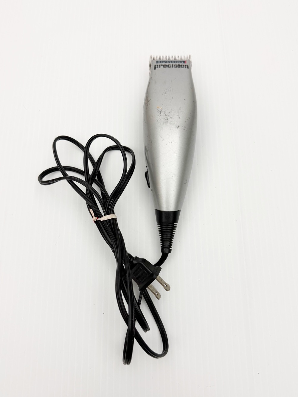 Remington Precision Corded Silver Black Hair Clipper Groomer HC-8017